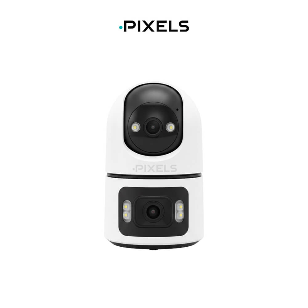 กล้องวงจรปิด PIXELS CCTV PX-DV02 กล้อง 2 เลนส์ในตัวเดียว 2+2 MP_1